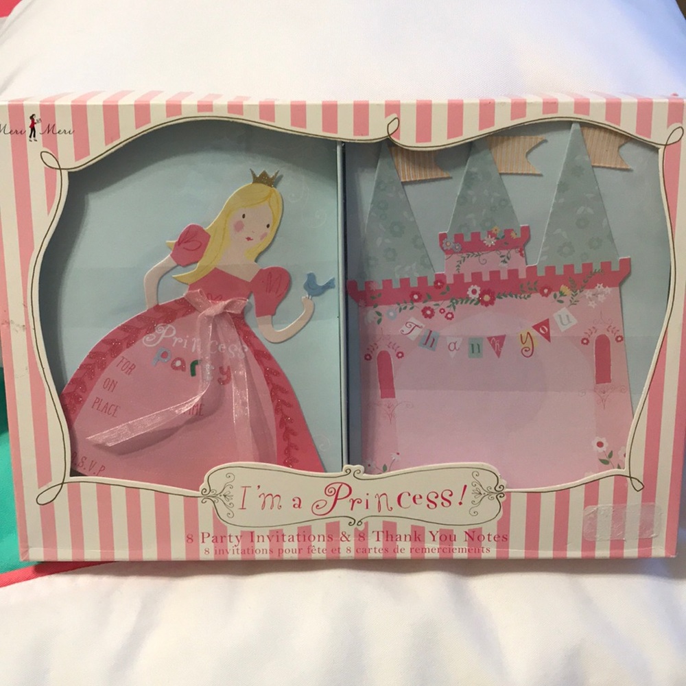 Princess Party Invitations